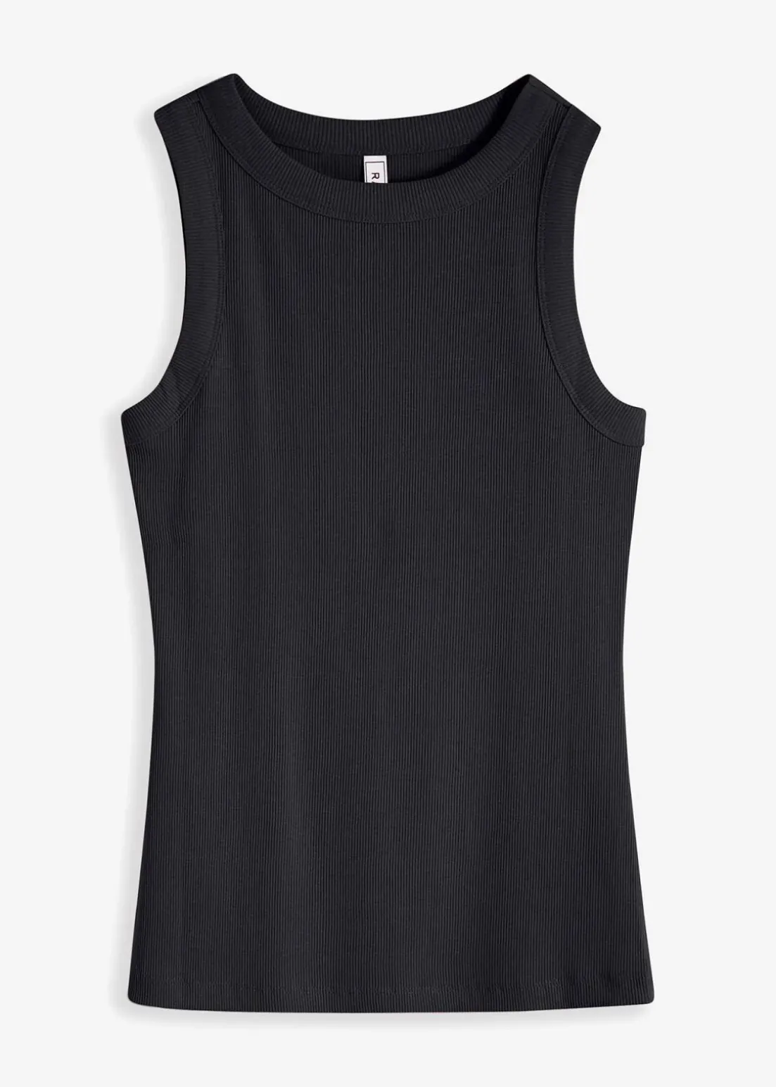 Ripp-Top aus reiner Bio-Baumwolle