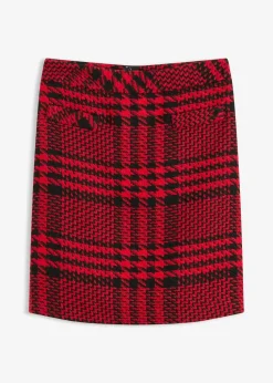 Rock aus softem Bouclégarn