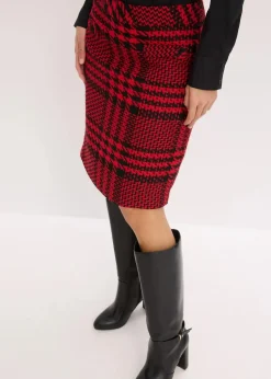 Rock aus softem Bouclégarn