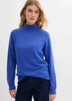 Rollkragenpullover aus reiner Baumwolle