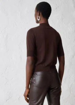 Rollkragenpullover aus weichem Woll-Mix