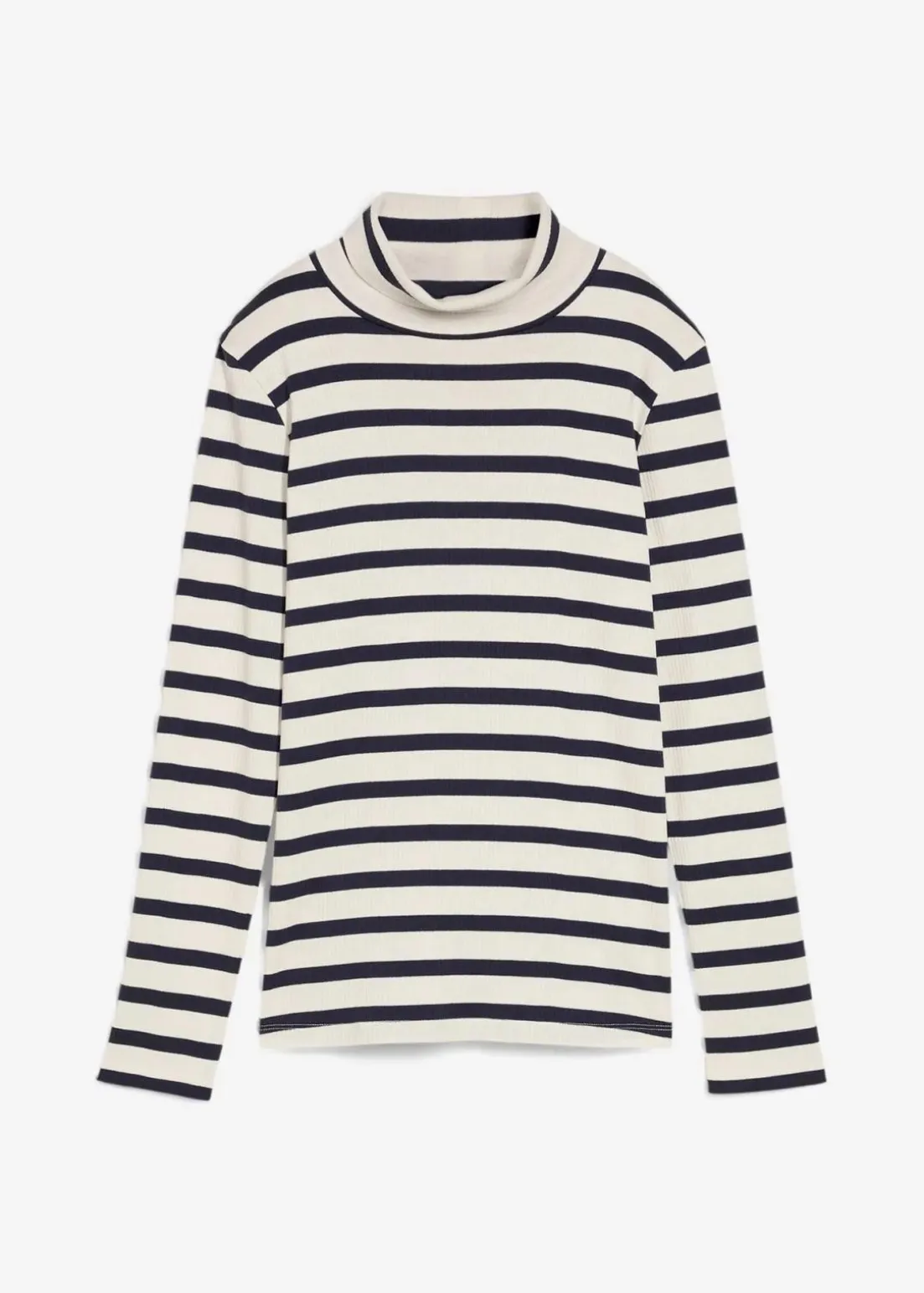 Rollkragenshirt aus reiner Baumwolle