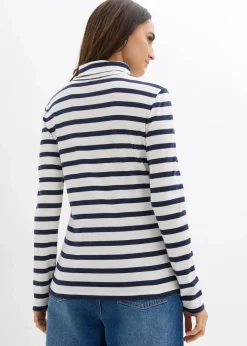 Rollkragenshirt aus reiner Baumwolle