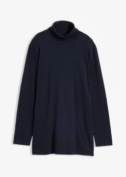 Rollkragenshirt aus reiner Bio-Baumwolle