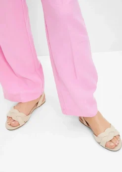 Sandalen in Flecht-Optik