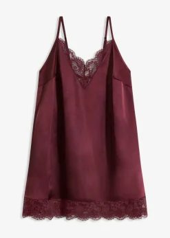 Satin Negligé mit Glanzeffekt