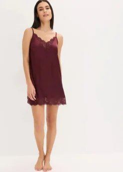 Satin Negligé mit Glanzeffekt