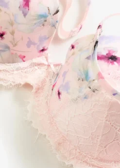 Schalen-BH aus glänzendem Material