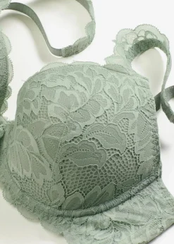 Schalen-BH mit floraler Spitze