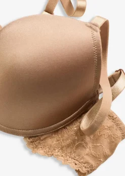 Schalen-BH mit Glanzeffekt