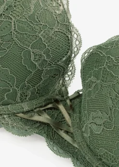 Schalen-BH mit zarter Spitze