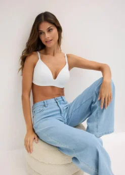 Schalen-BH ohne Bügel mit Bio-Baumwolle