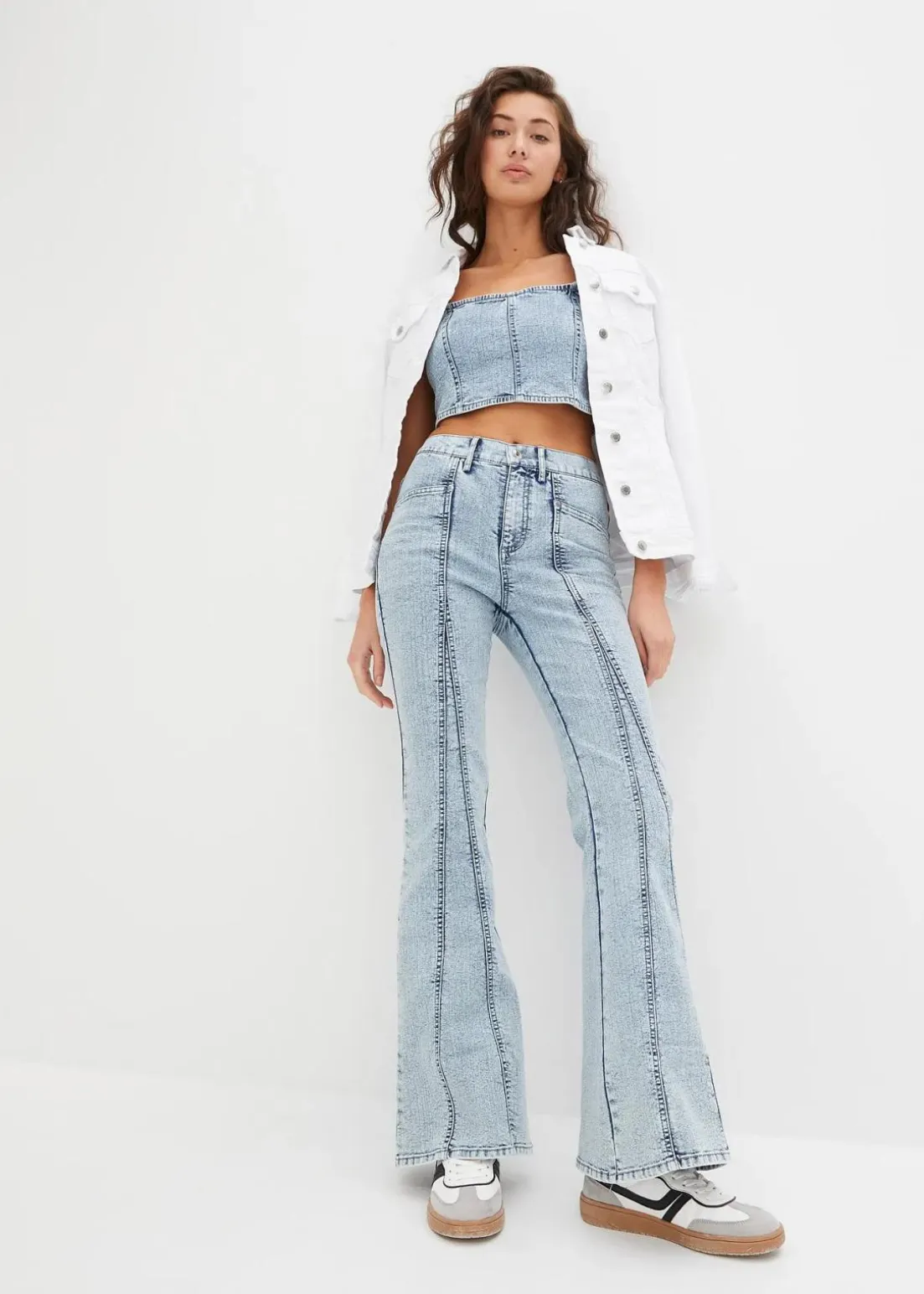 Schlagjeans High Waist