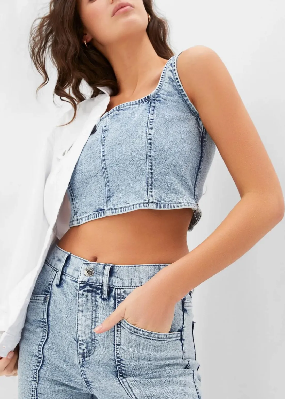 Schlagjeans High Waist