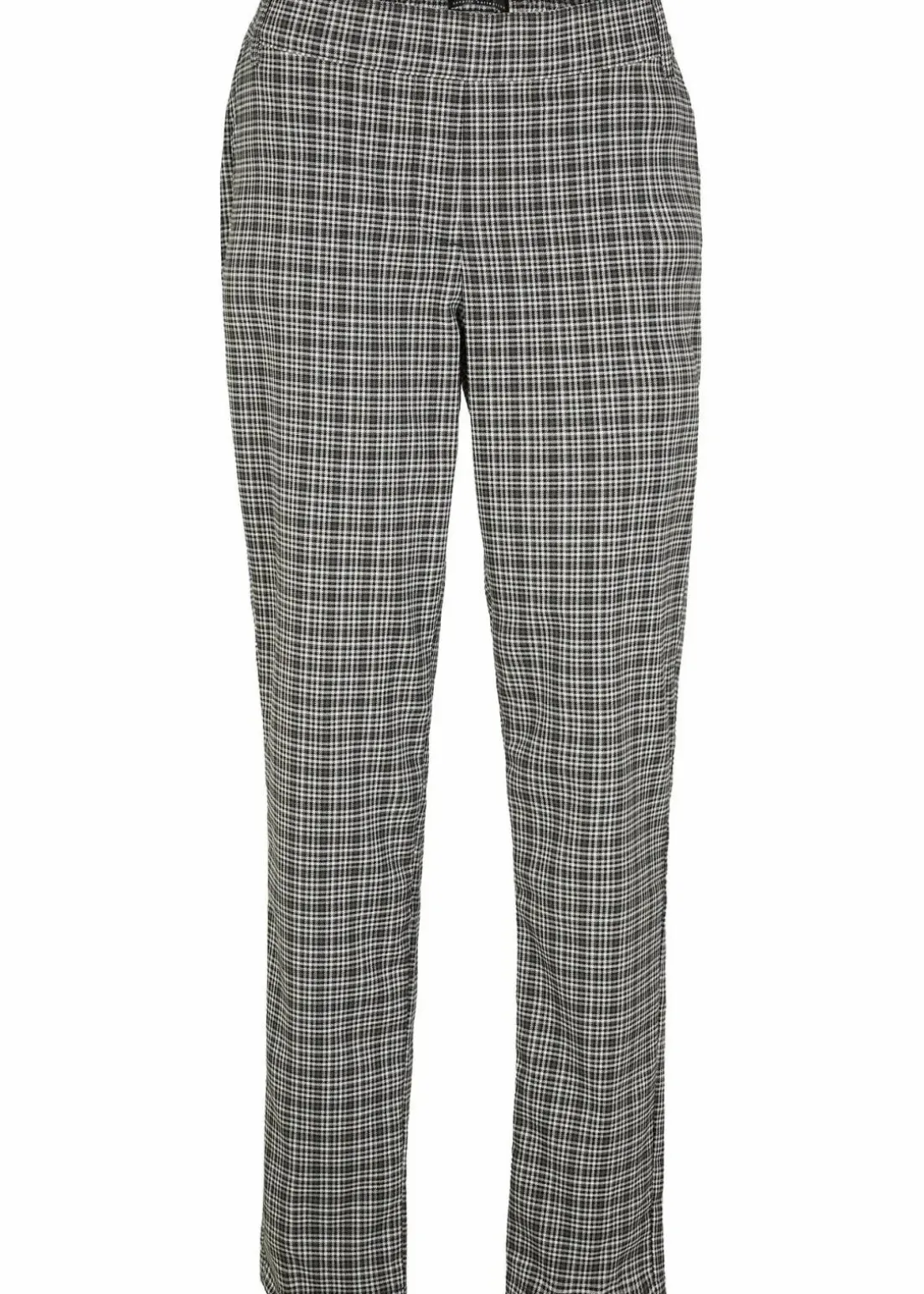 Schlupfhose mit Bequembund, kariert