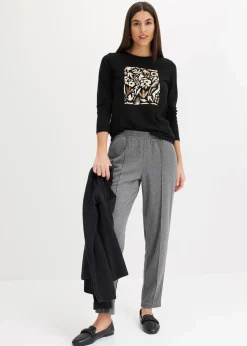 Schlupfhose mit Biese