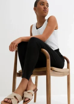 Schlupfhose mit hohem Bund (2er Pack)