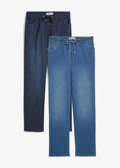 Schlupfjeans, Straight