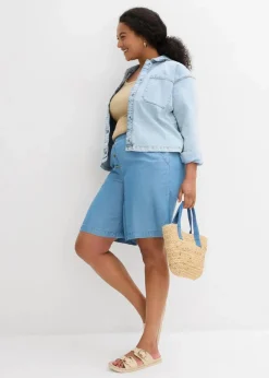 Schlupf-Shorts aus Lyocell