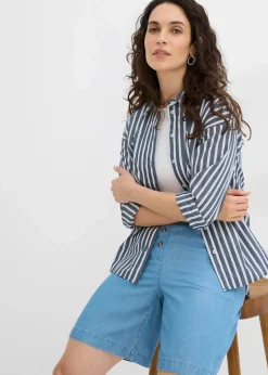 Schlupf-Shorts aus Lyocell