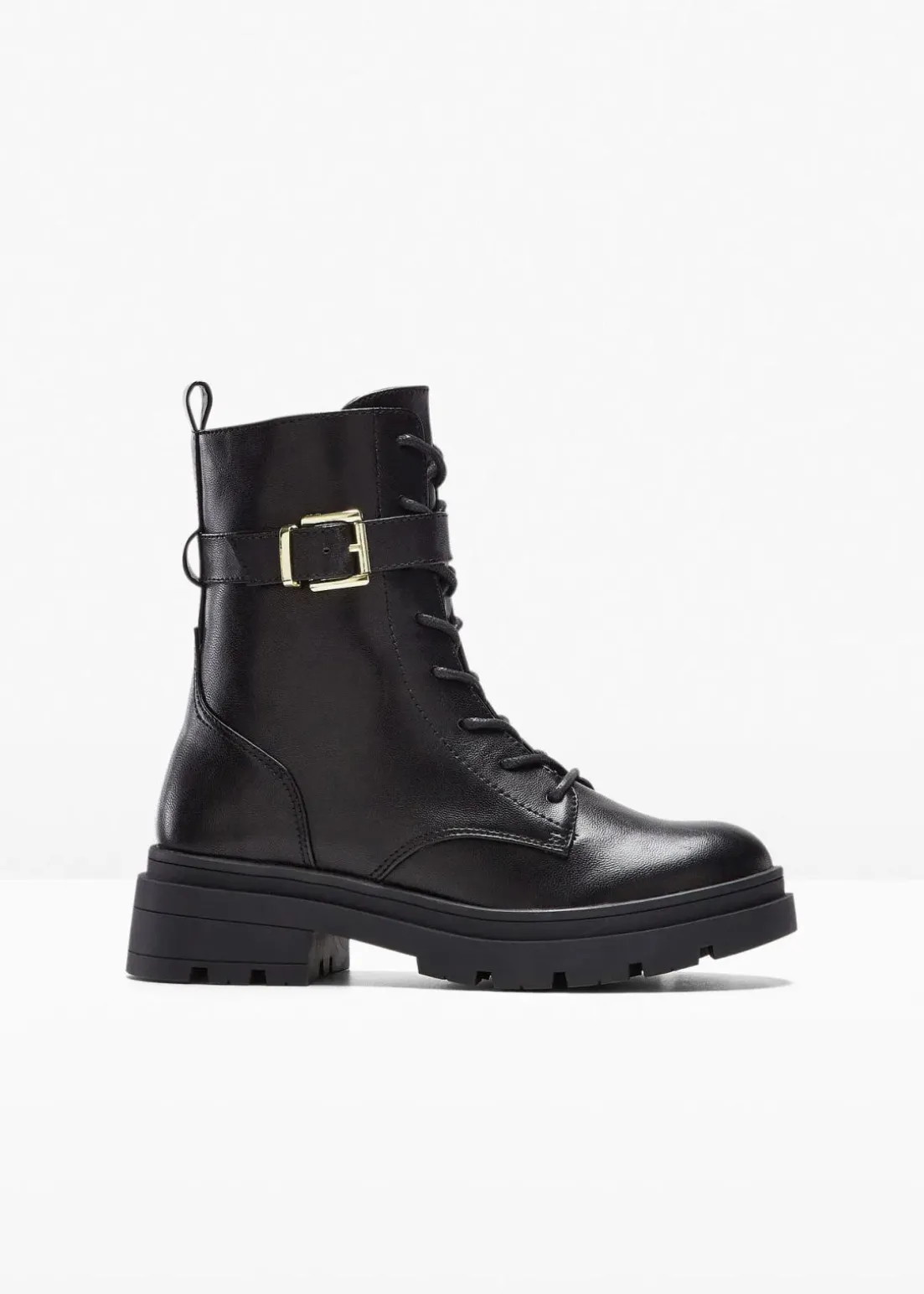 Schnürboots mit Schnalle