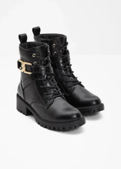 Schnürboots mit Schnalle