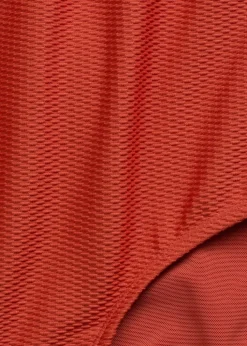 Shape Badeanzug aus Strukturware mittlere Formkraft