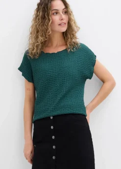 Shirt aus leichtem Crêpe