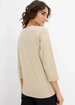 Shirt aus reiner schwerer Bio-Baumwolle