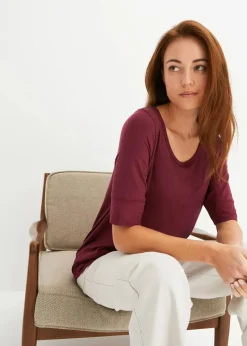 Shirt aus softem Viskose-Mix