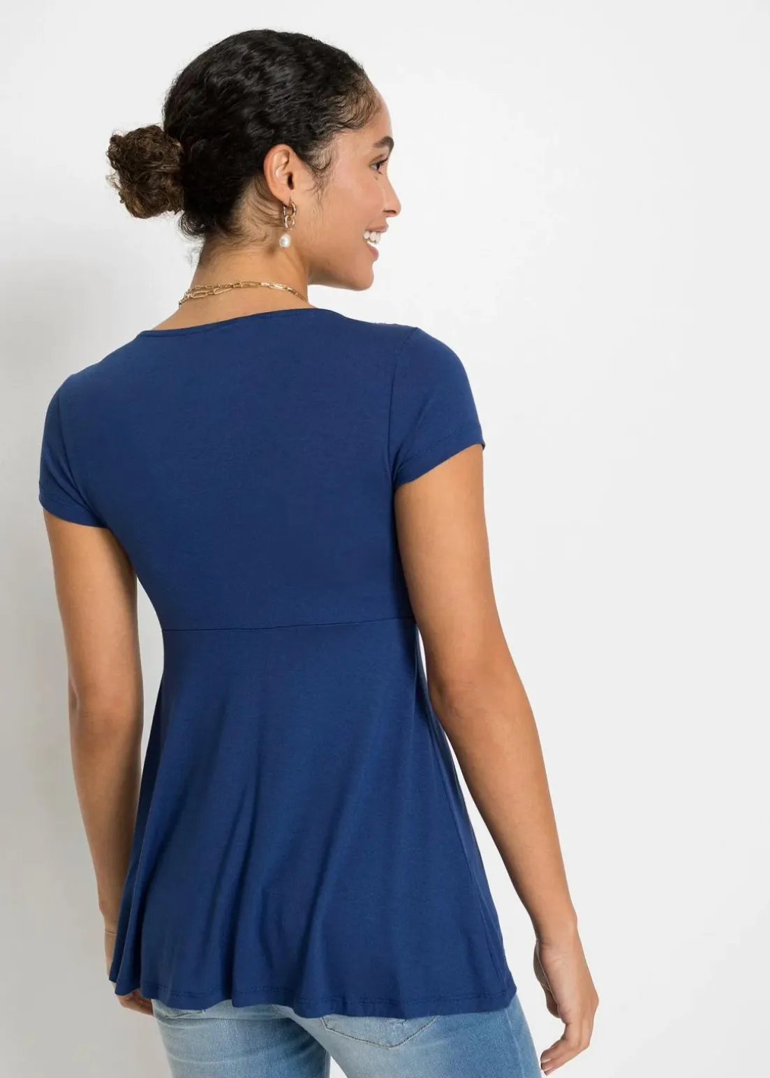 Shirt aus Viskose-Mix