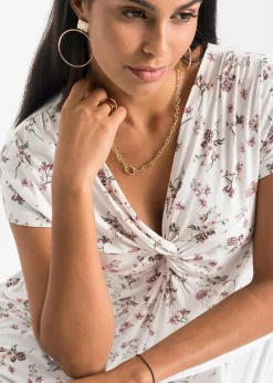 Shirt aus Viskose-Mix