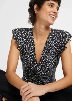 Shirt aus Viskose-Mix