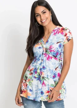 Shirt aus Viskose-Mix