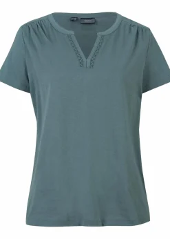 Shirt mit dekorativem Ausschnitt