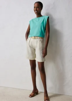 Shirt mit Seidenanteil