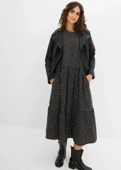 Shirtkleid aus reiner Baumwolle