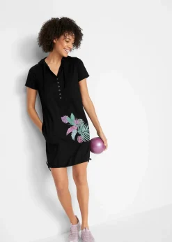 Shirtkleid aus reiner Baumwolle