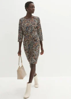 Shirtkleid mit Paisley Druck