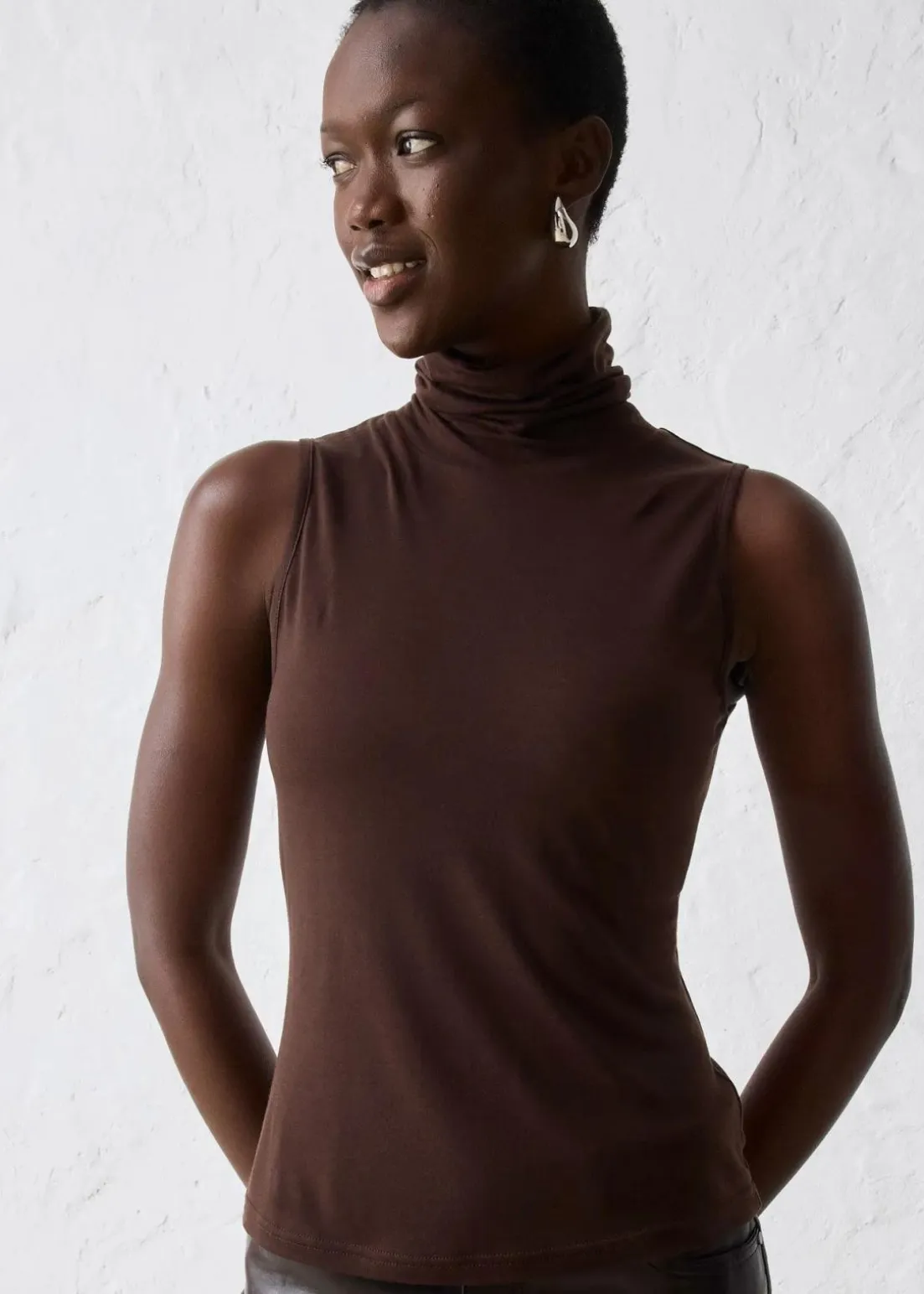 Shirttop aus weichem Woll-Mix