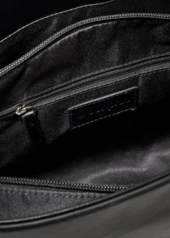 Shopper mit runder Paspelierung und großer Innentasche