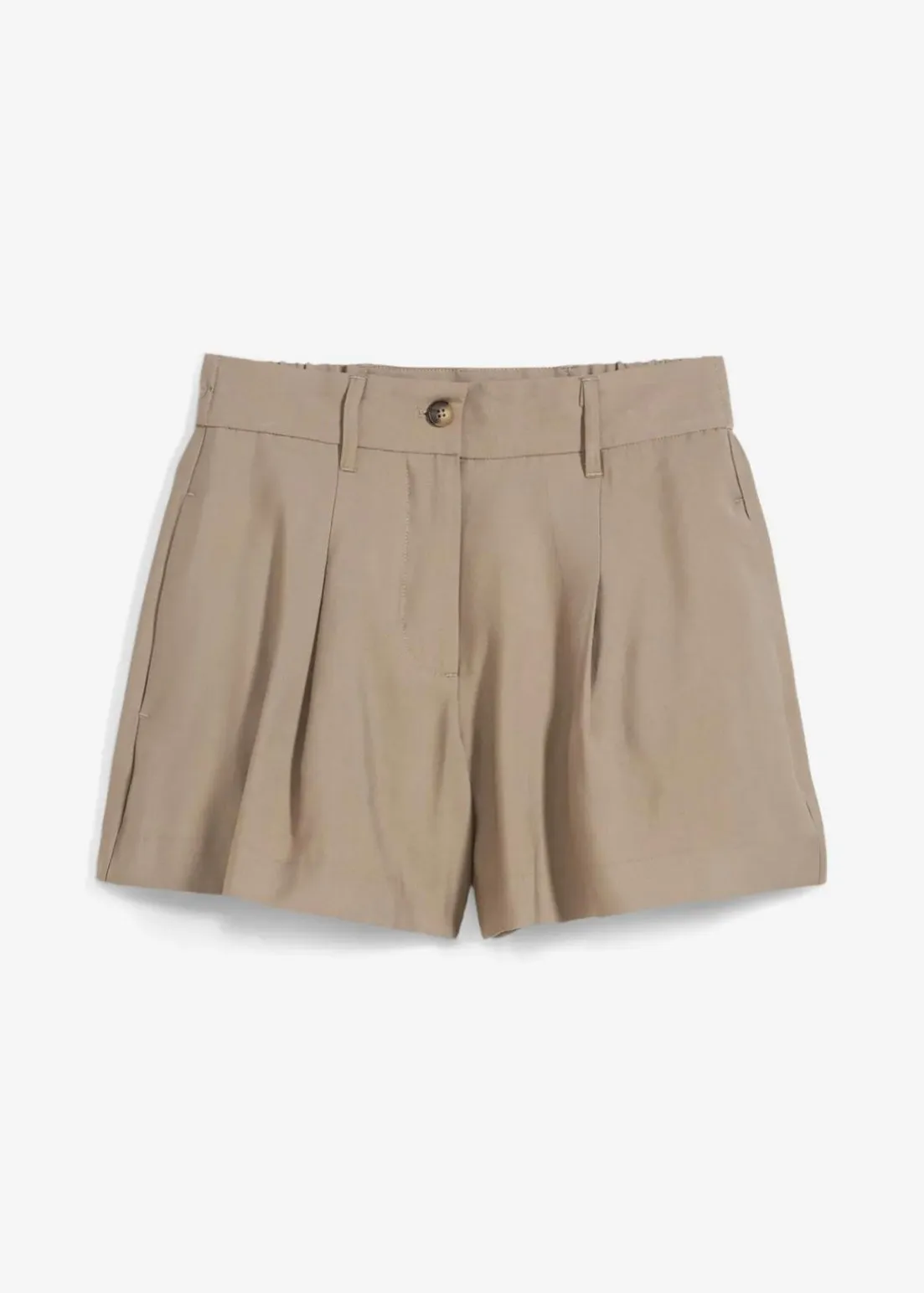 Shorts aus feiner Viskose