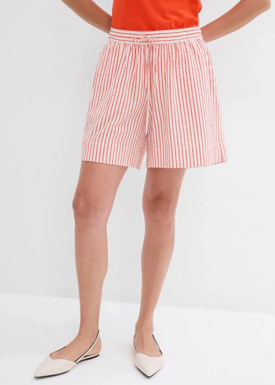 Shorts aus reiner Baumwolle