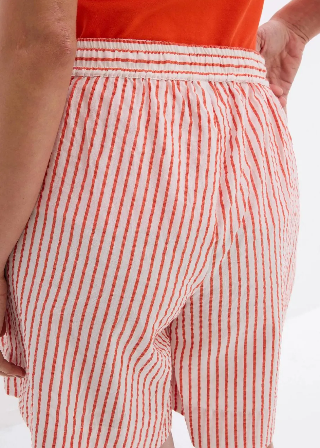 Shorts aus reiner Baumwolle