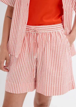 Shorts aus reiner Baumwolle