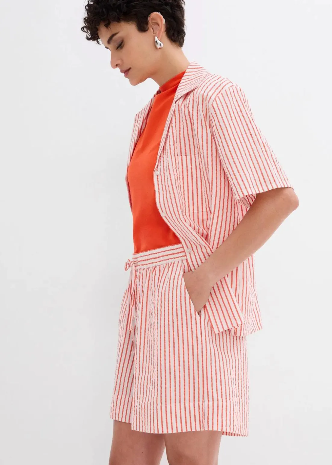 Shorts aus reiner Baumwolle