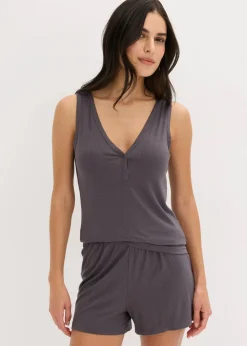 Shorty aus weicher Rippe