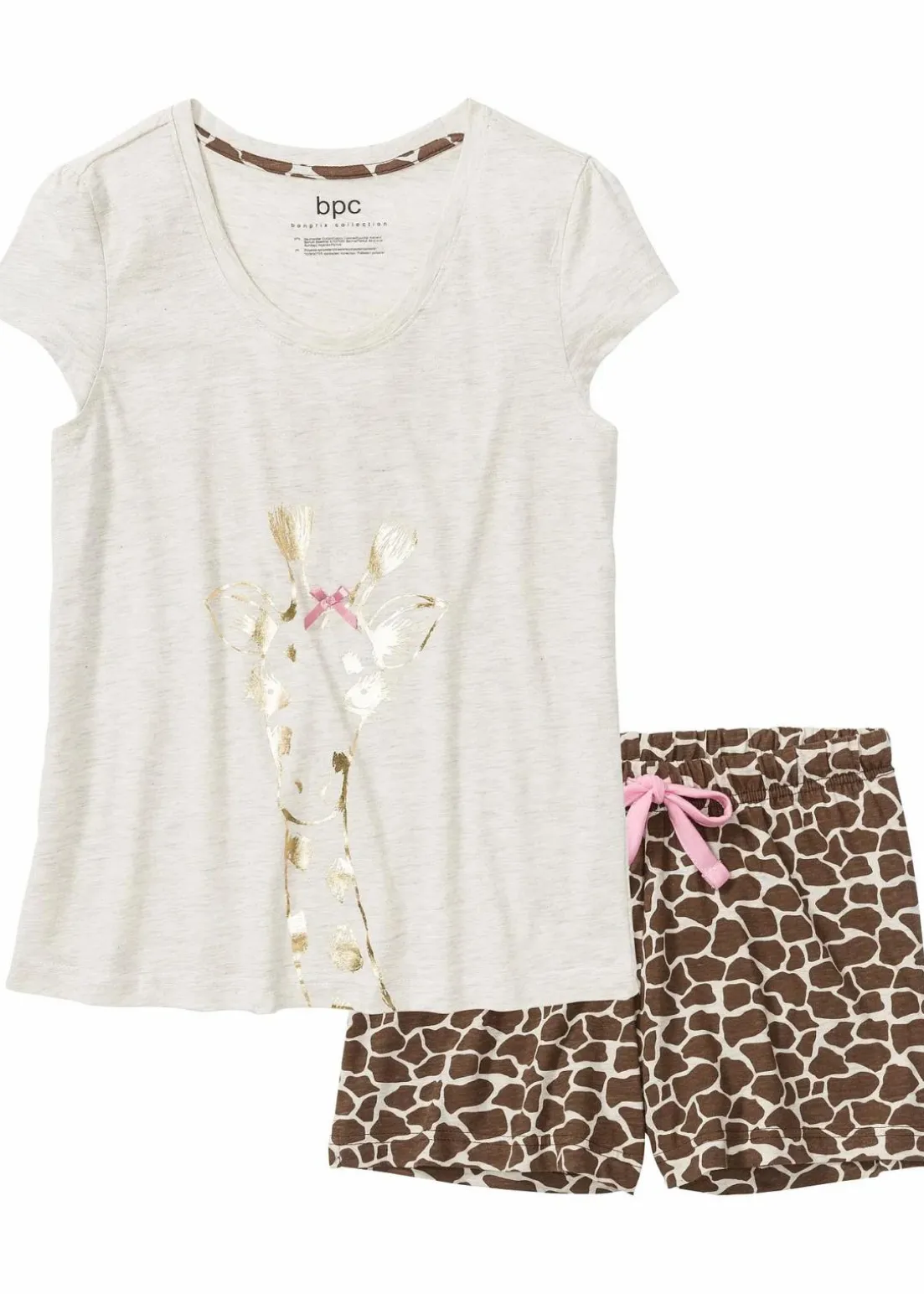 Shorty mit Foliendruck