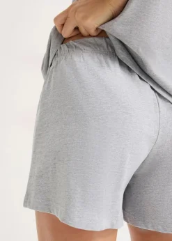 Shorty mit Knopfleiste