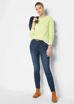 Skinny Jeans High Waist, cropped